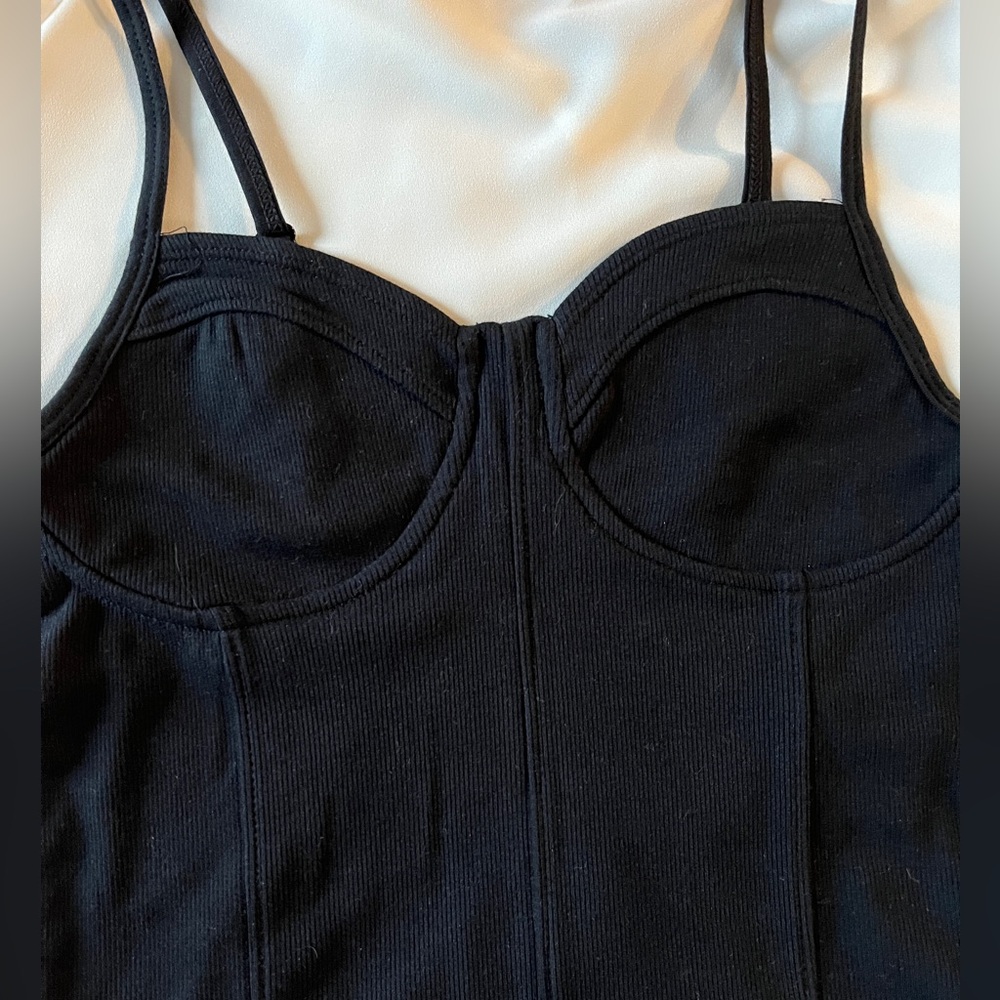 Brunette the Label Bodice top Black